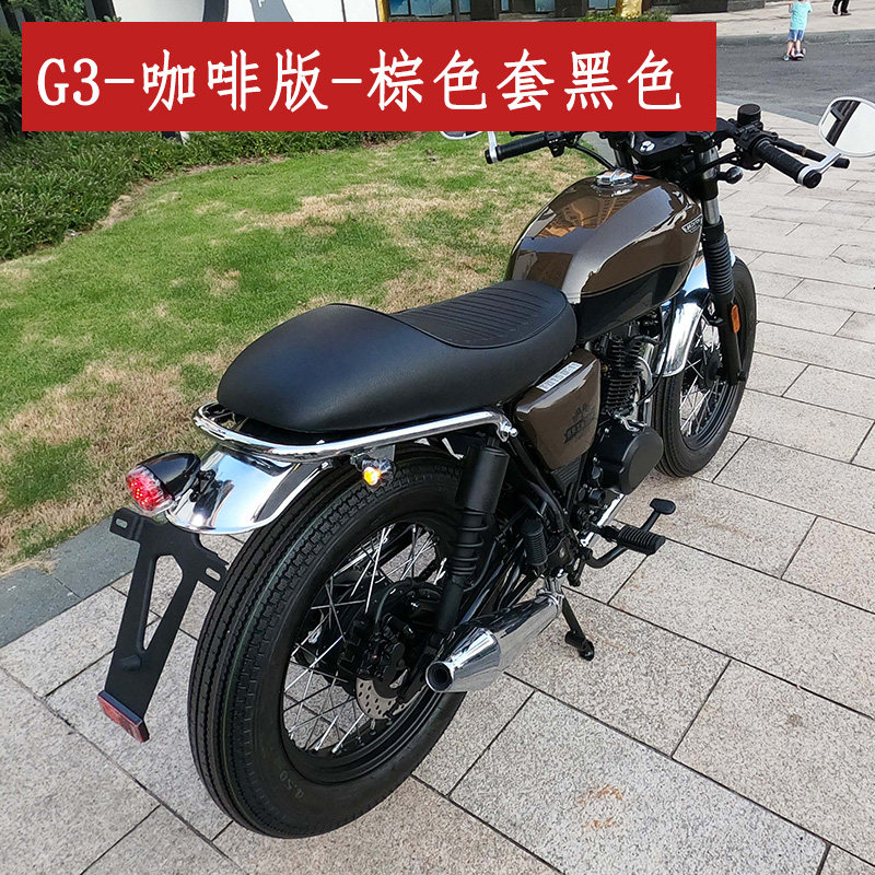 布雷斯通g3咖啡版2021年新颜色棕色brixton步雷斯通复古摩托车