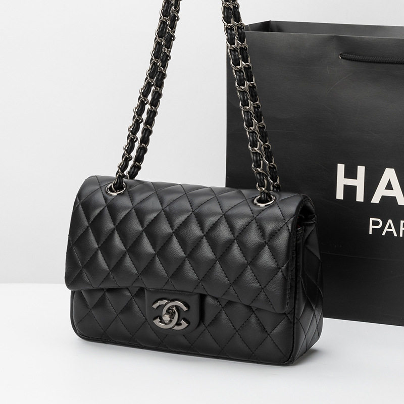 菱格链条包CF经典款女士包包时尚高级感单肩斜挎手提包