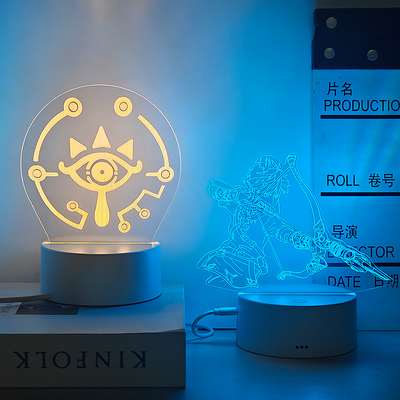 送男生兄弟塞尔达传说周边王国之泪林克小凌克手办桌面摆件小夜灯