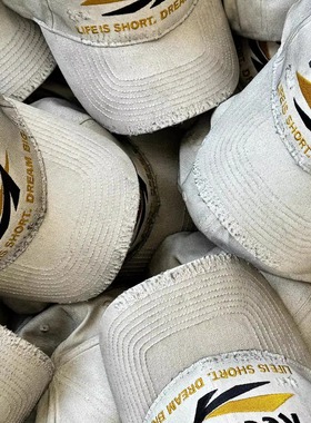 FALSE PERCEPTION 脏灰色破坏Reeborn刺绣帽子 Dirtyfit 做脏帽