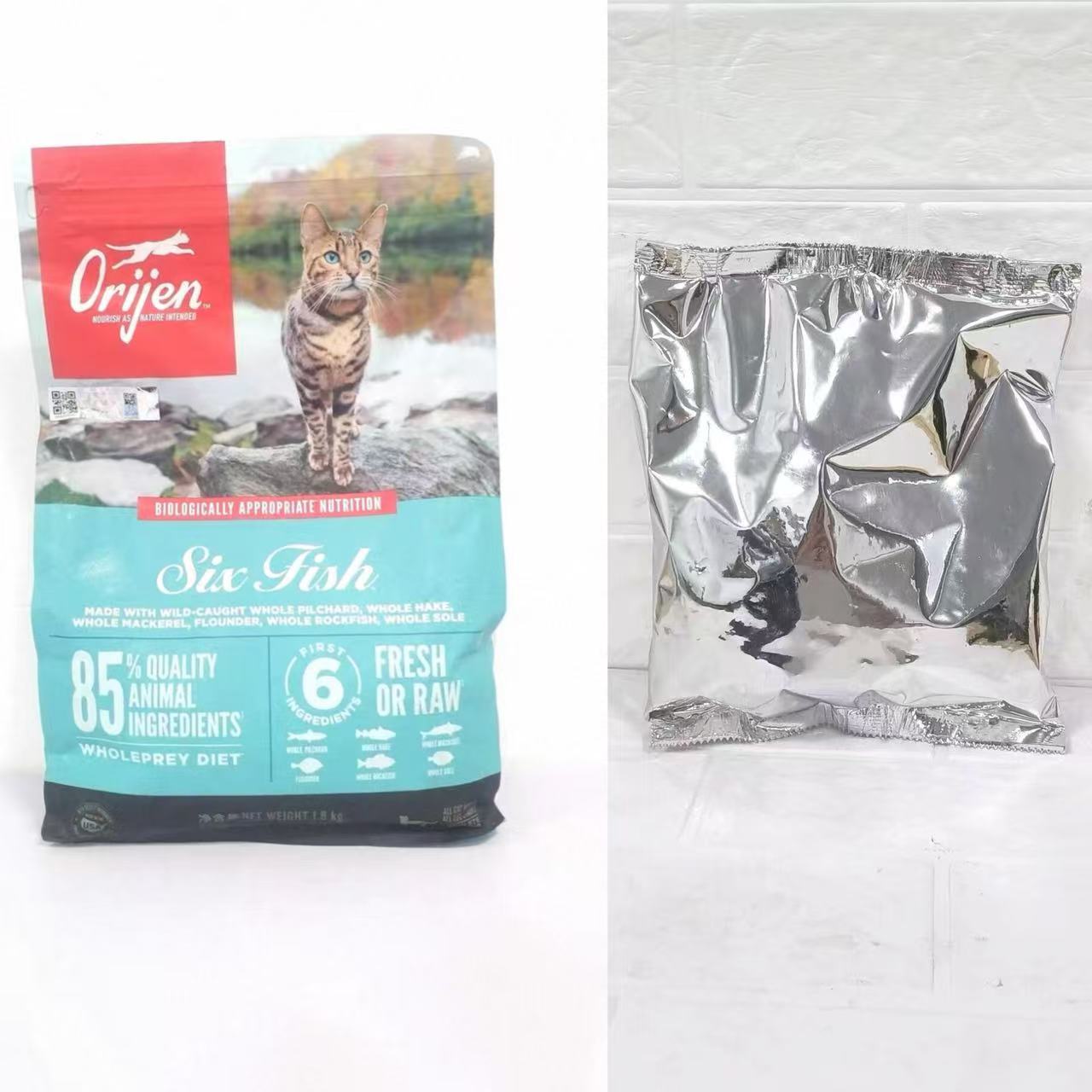 防伪可查！渴望原装进口正品猫粮1kg六种鱼全价营养主粮美版