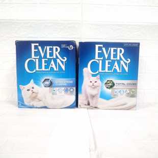 10L 强效结团活性炭即效除臭小橙盒蓝盒6L 铂钻 进口膨润土猫砂