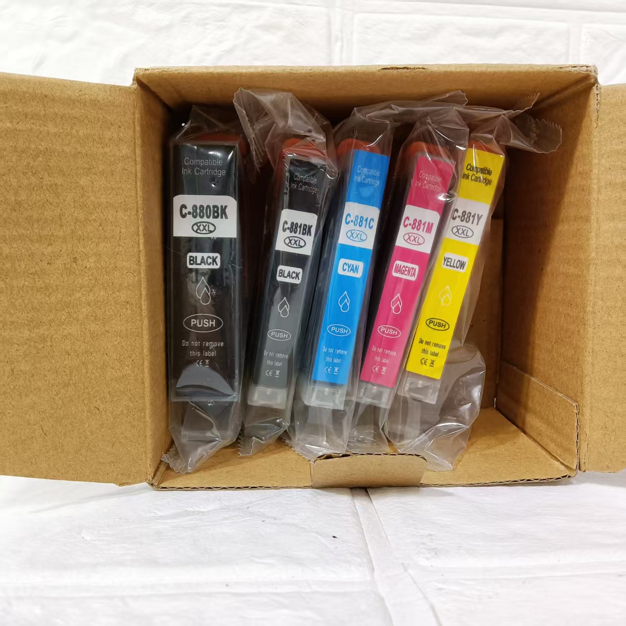 佳能canon墨盒5色C-880/881XXL适用于PIXMA TS6180/TS8180/TS9180