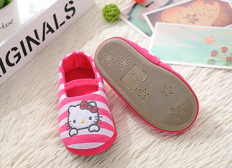 Pantoufles enfants en coton - Ref 986973 Image 3