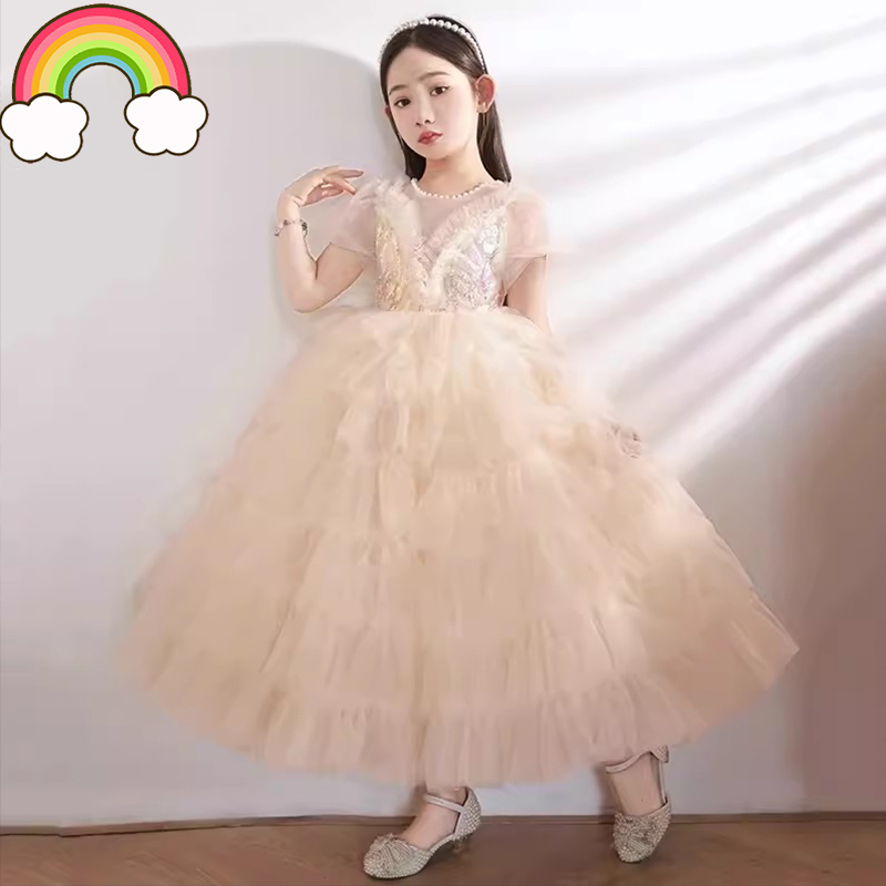 高端女童礼服生日宴会公主裙