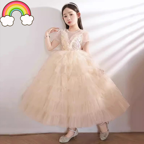 高端女童礼服生日宴会公主裙