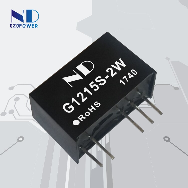 g1215s-2w升压dcdc电源模块12v转正负15v 能达6kv隔离电源