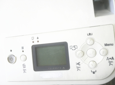 爱普生7800按键板打印机显示屏幕