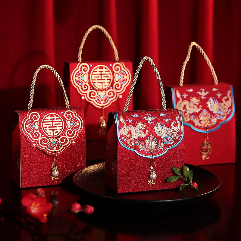 糖果婚宴回礼糖盒结婚喜糖盒盒子套装婚礼酒席订婚空盒用品礼盒