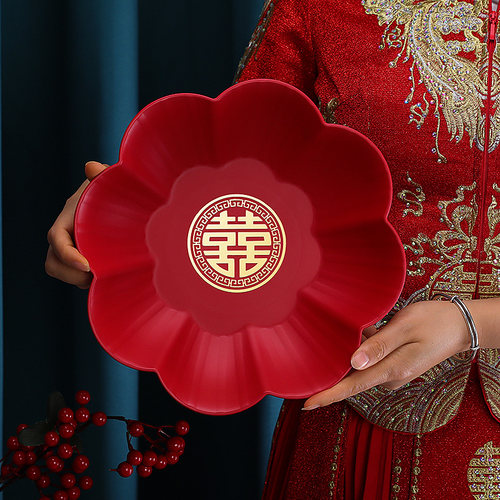 【亚克力材质】结婚果盘