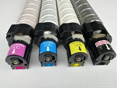 理光MPC3502 C4502 C5502彩色复印机碳粉  原装拆机粉4支包邮