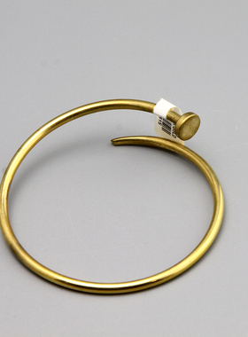 J复古vintage钉子造型手镯孤品特价