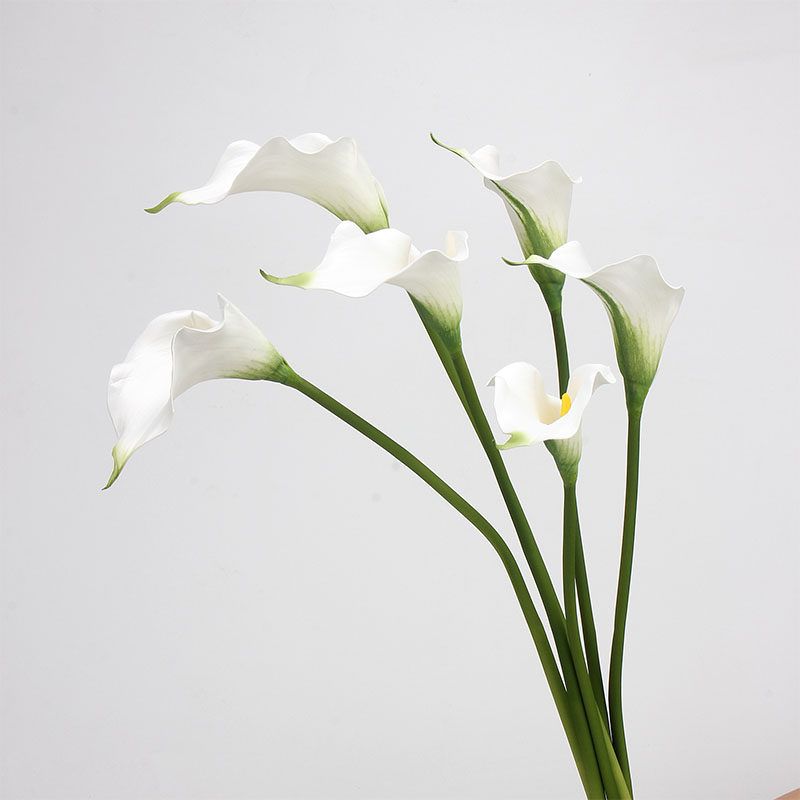 仿真花火焰嘉兰百合马蹄莲多色假花装饰拍摄道具假花艺设装饰品
