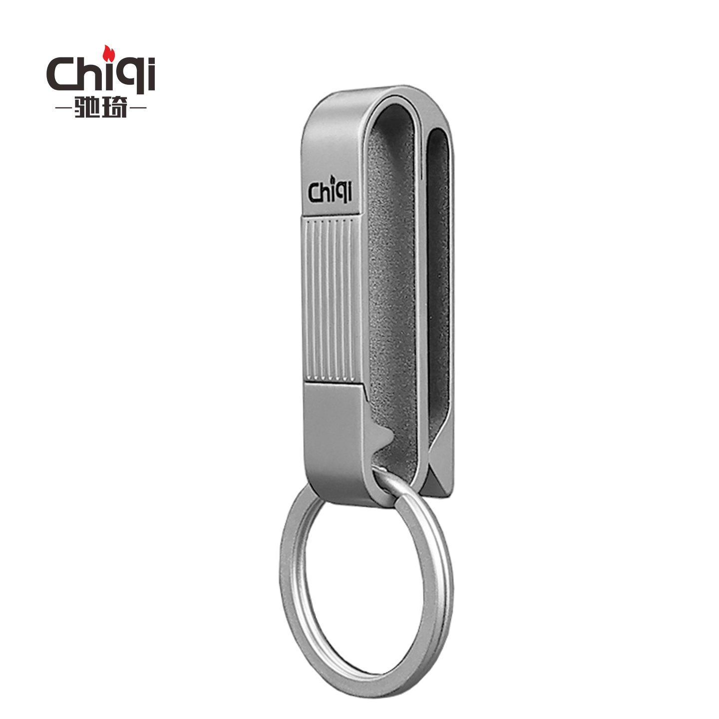 中邦钛合金钥匙扣插拔无弹簧高档