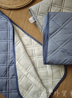 ~日本凉丝丝垫子~川家夏季冷感床护垫 透气抑菌消臭 单人宿舍床垫