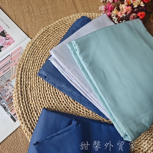 外贸日本天丝麻双人大床凉爽睡单