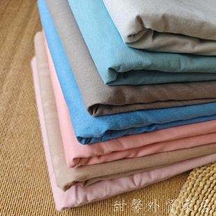 睡单 软糯厚实225x240双人纯色斜纹四季 耐看款 加厚瑕疵纯棉床单