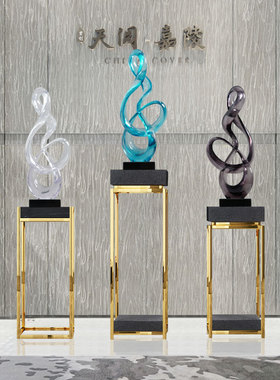 北欧风过道落地摆件雕塑艺术品