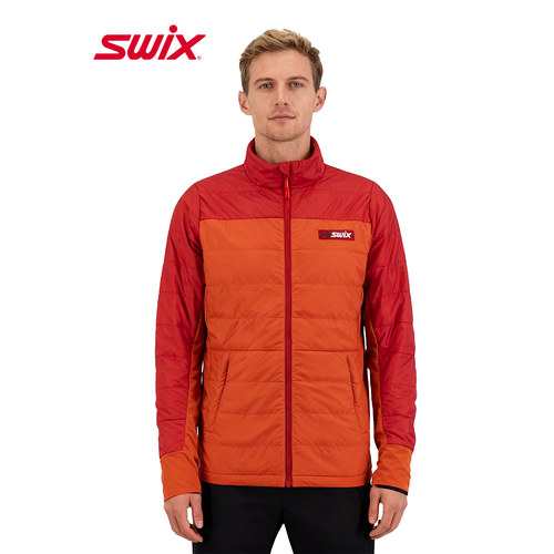 SWIX冬季户外保暖锁温棉服外套男