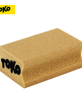 TOKO滑雪板上蜡软木擦单双板抓合蜡湿雪蜡用刷固体爆发蜡软木擦