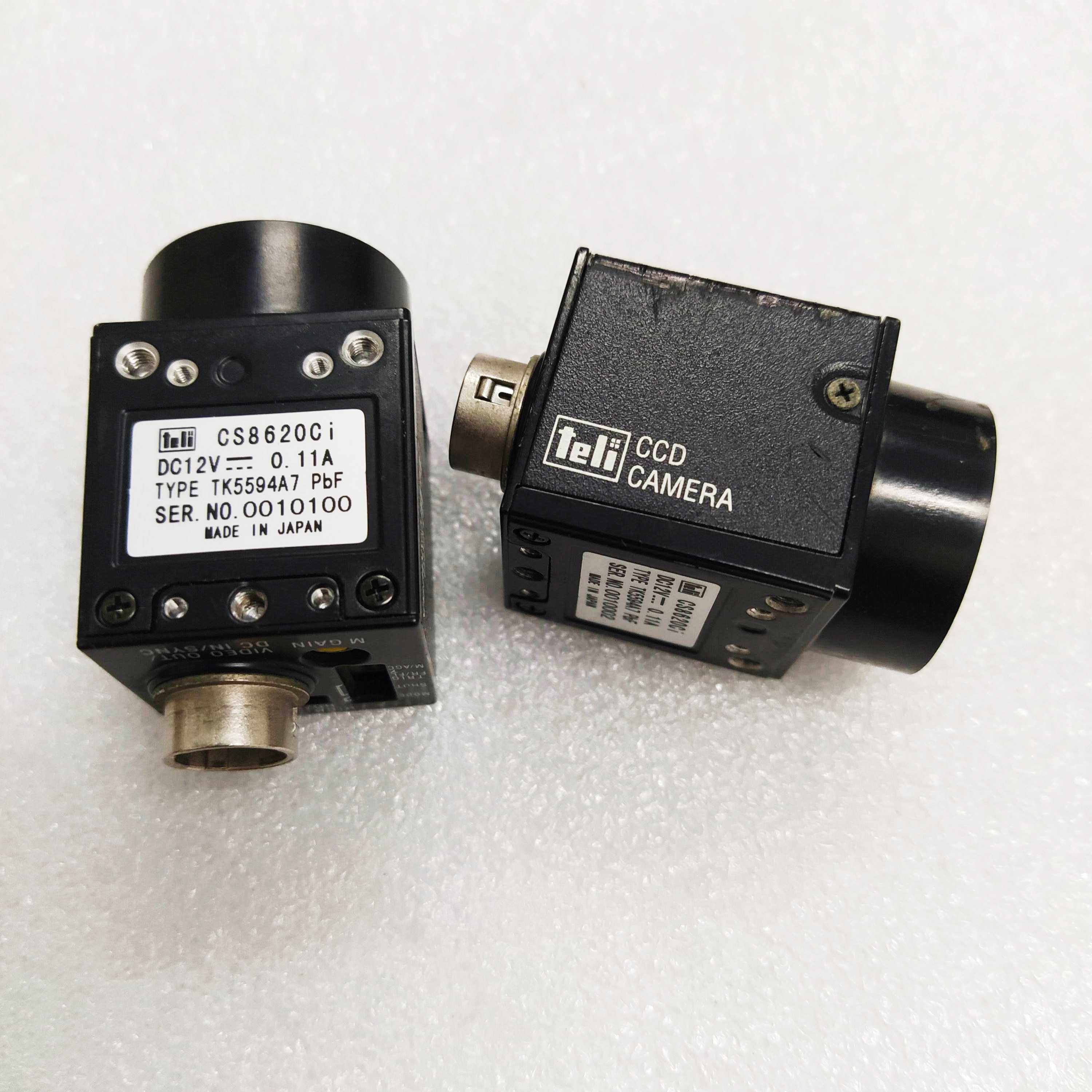 日本原装拆机TELI CS8620I 工业黑白相机TK5591A8现货测试OK