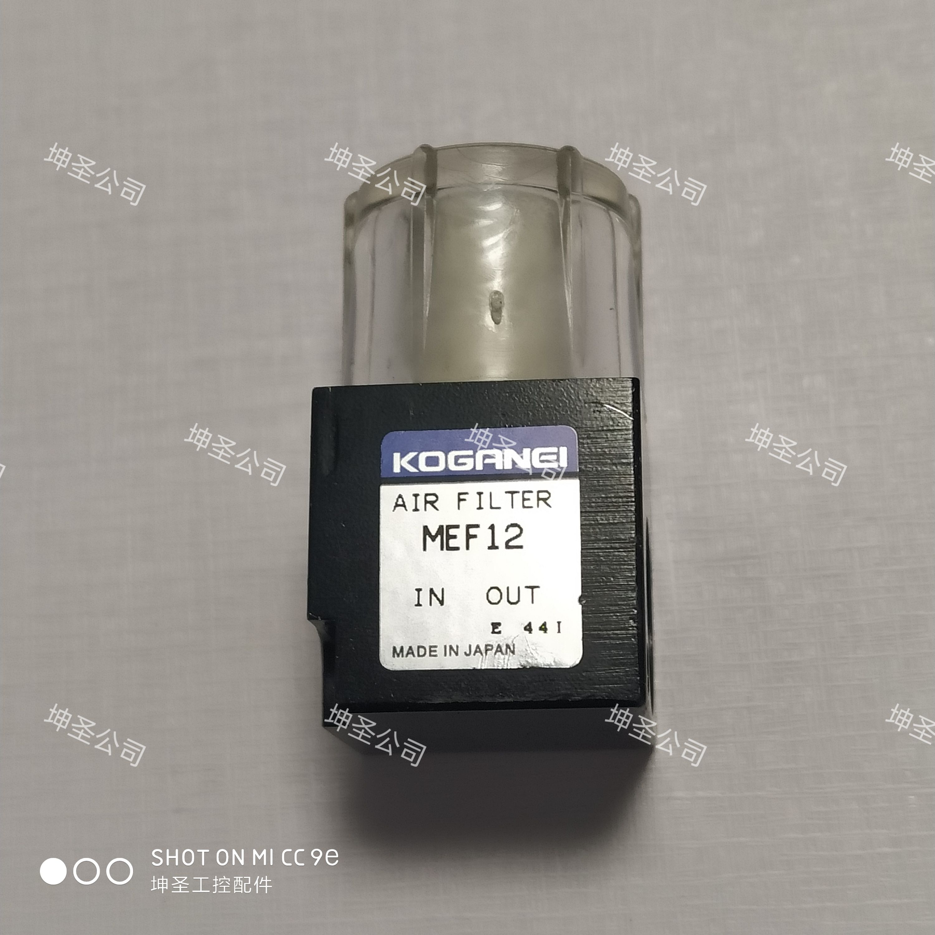 KOGANEI MEF12过滤器VACUUM EJECTOR ME12真空发生器原装拆机