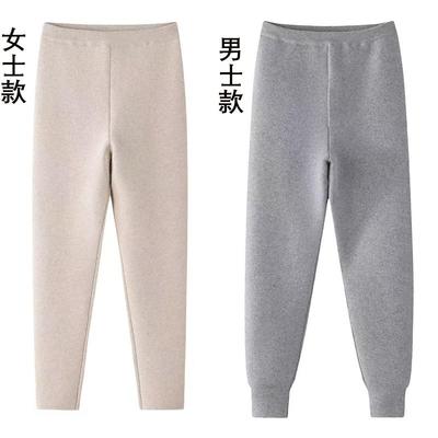 长裤特厚男女针织保暖打底裤羊绒