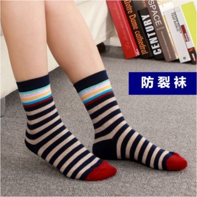 冬季厚款脚后跟防裂袜五双包邮
