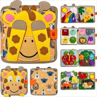 for Toddlers Educational Montessori Toy Book Sensory Busy