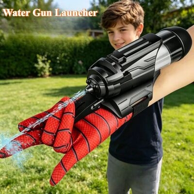 Spider Wrist Press Water Gun Summer Shooting Water Toy Plast