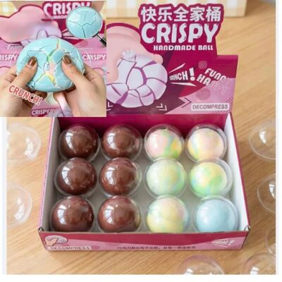 Squishy Stress Balls slow rebound wax skin squeeze toy for K