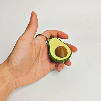 Avocado Clicker Fidget Keychain Backpack Charm Sensory Stres
