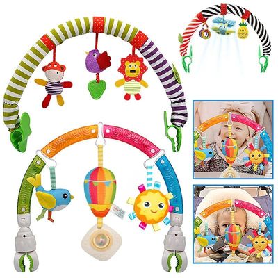 Infant Baby Stroller Arch Toy Play Bar Fun borns Sensory Act