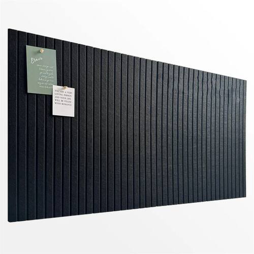 6pcs Large Cork Board for Office Black Felt Board Alternativ