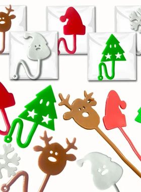 5-50Pcs Funny Santa Reindeer Sticky Hands Stchable Palm Kids