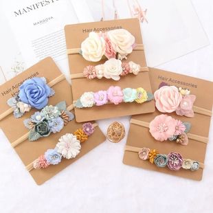 Baby Girl Headband Cute Baby Elastic Hair Band Newborn Head
