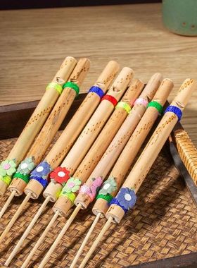1Pc Bamboo Musical Instrument Bird Whistle Flute Mini Music