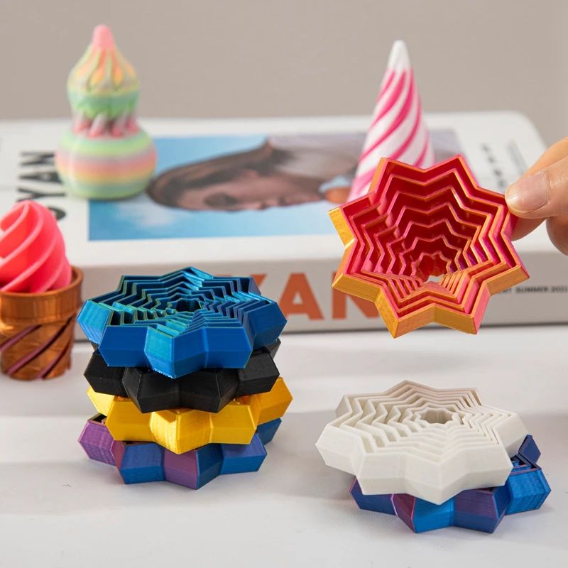 3D Printed Spiral Cone Three-Dimensional Spiral Decompressio