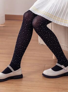 Glitter Shiny Kids Dance Tights Girls Candy Colors Spring Su