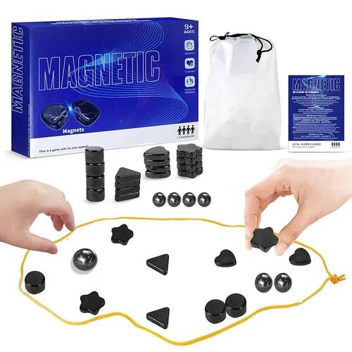 Magnetic Chess Game Magnet Stone Board Game Set Toy For Chil
