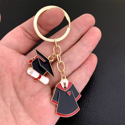2023 new graduation ceremony keychain, graduation lovely ena