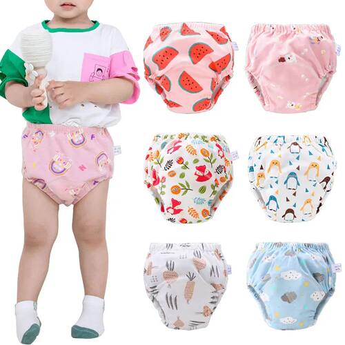 Baby Reusable Diapers Panties Potty Training Pants For Child