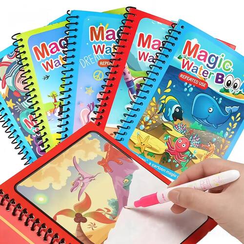 Repeated Children Drawing Coloring Books Sensory Early Educa