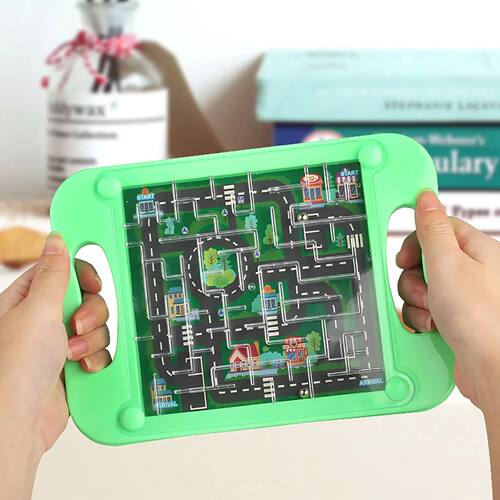 Gravity Balance 3D Maze Ball Memory Sequential Puzzle Toys f