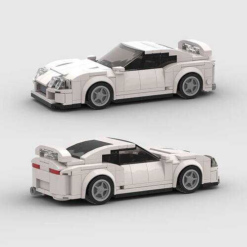 City Technical Speed World Famous Car Building Blocks Racing