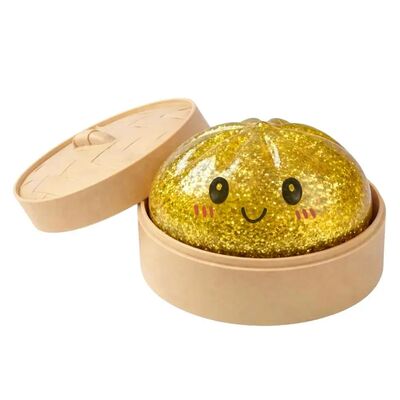 Glitter Dumpling Squishy ULTRA RARE Gold Glitter Hidden Edit