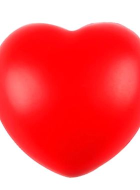 1Pc Funny Soft Foam Anti Sss Ball Toys Squeeze Heart Shaped