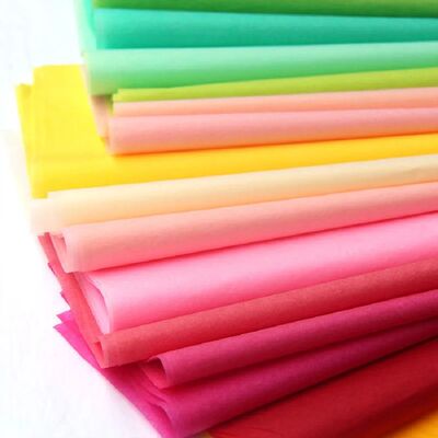 10Sheets Tissue Paper 50x66cm Flower Packaging Gift Craft Pa