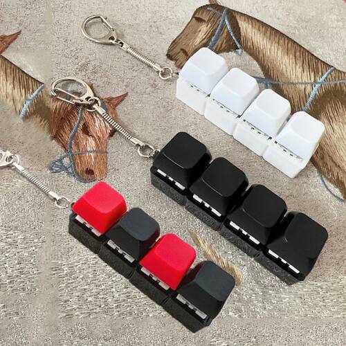 4Keys Keyboard Key Irritability Toy, Finger Pressure Relief