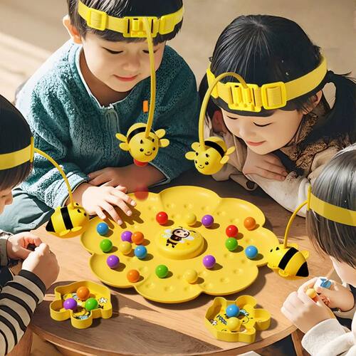 Little Bumblebee Multifunctional Board Game Puzzle Fishing T